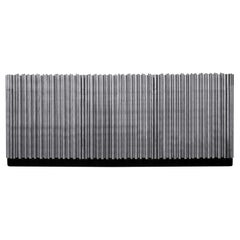 Modern Symphony Sideboard 4-Door in Nickel Plated Brass Tubes by Boca Do Lobo