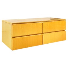 Italian Modern Sideboard by Saporiti in Light Briar, 1970s