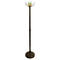 Vintage Mid-Century Modern Murano Glass Floor Lamp, Italy, in the Style of Poliarte