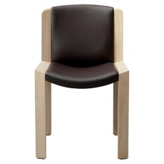 Joe Colombo 'Chair 300' Wood and Sørensen Leather by Karakter