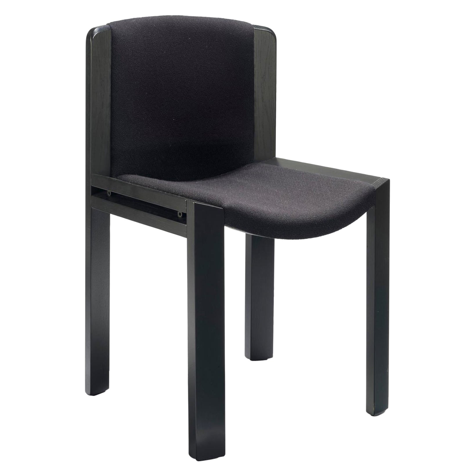 Joe Colombo 'Chair 300' Wood and Kvadrat Fabric by Karakter