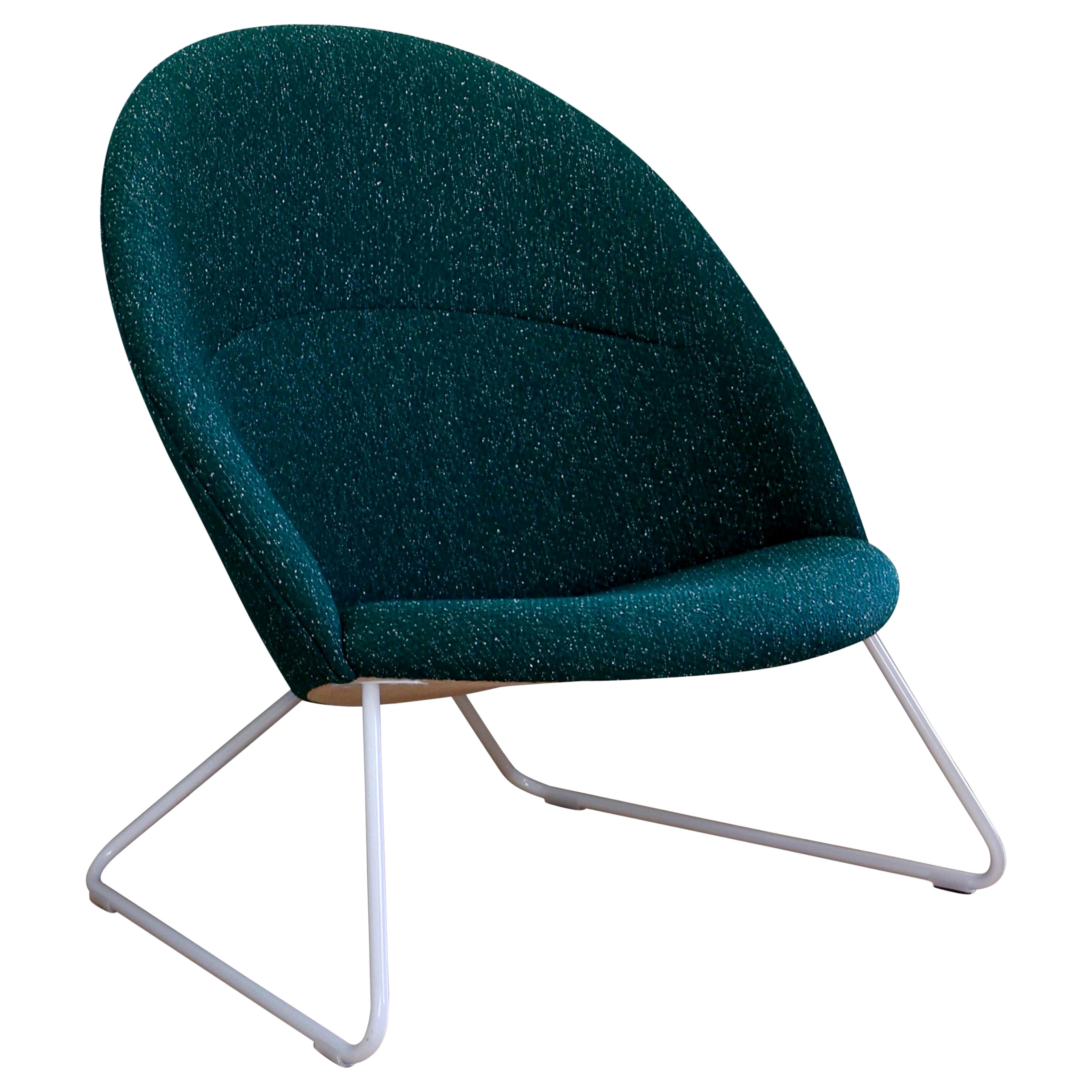 Nanna Ditzel & Jørgen Ditzel, Green Dennie Chair by One Collection For Sale