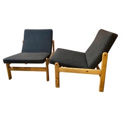 Paire de chaises danoises modernes Jørgen Bækmark, années 1960