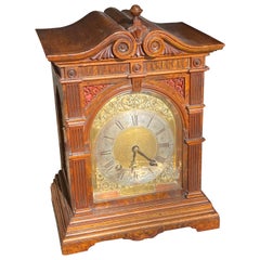 Antique German Lenzkirch Mantel Clock