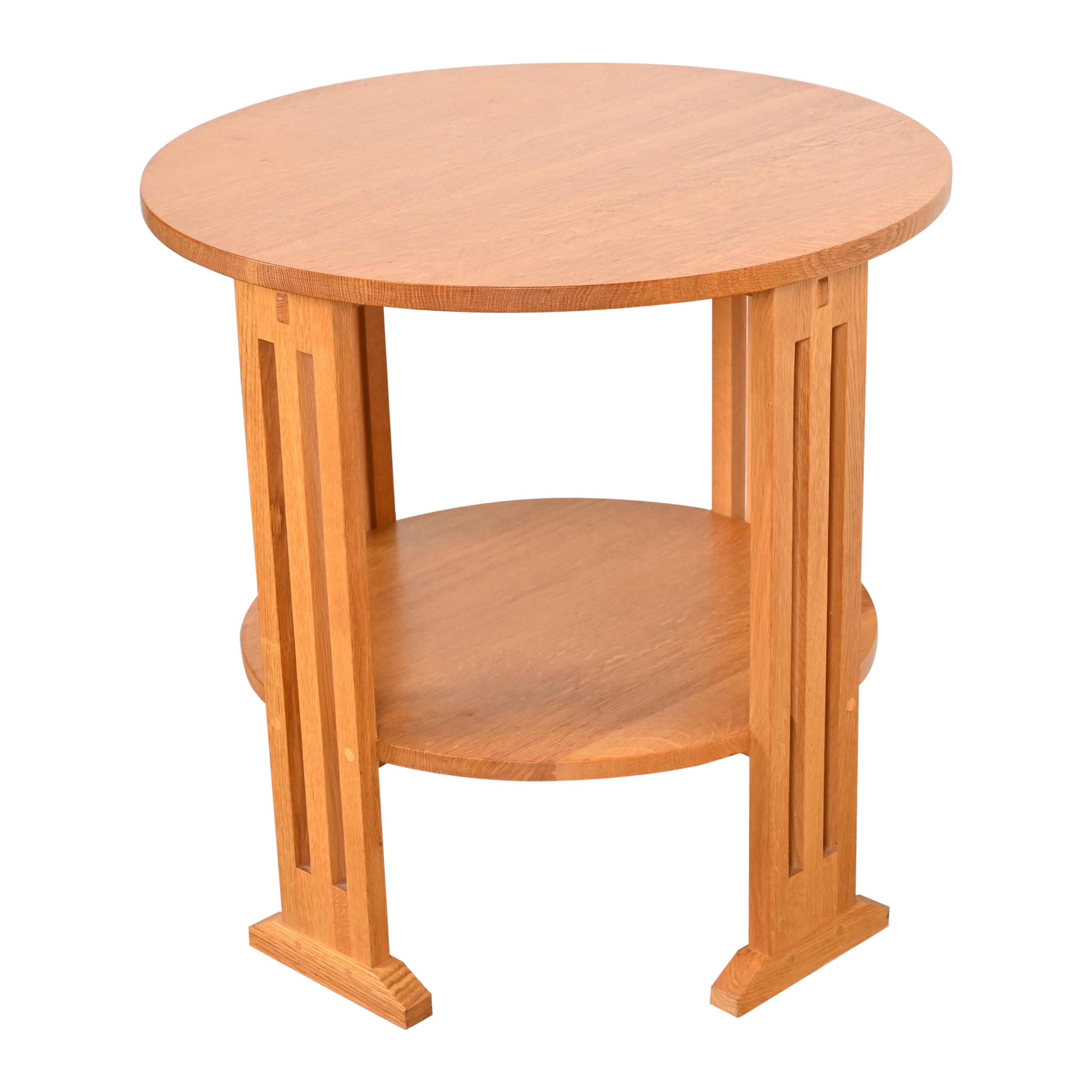 Stickley Mission Oak Arts & Crafts Center Table or Occasional Side Table