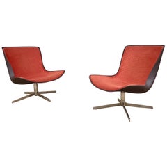 Bernhardt Design Vika Swivel Lounge Chairs 