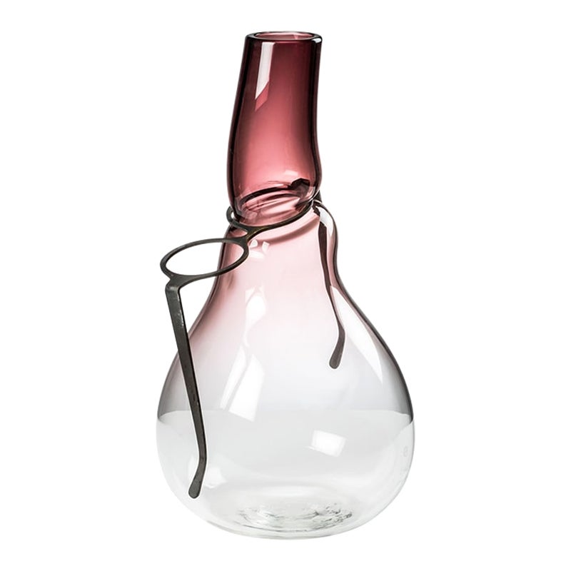 21e siècle - « Where Are My Glasses XXL » - Vase à objectif unique en multicolore
