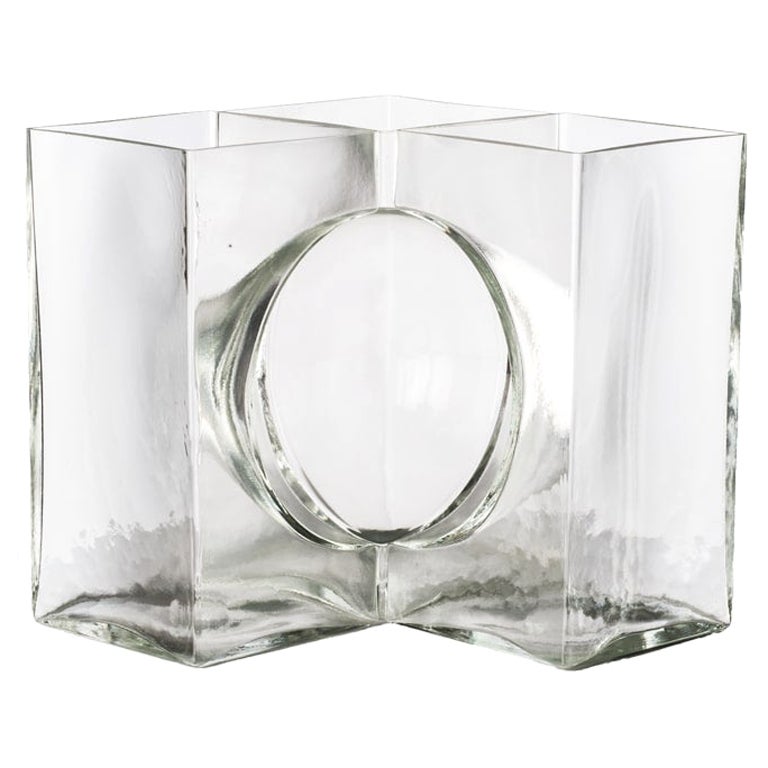 21st Century Ando Cosmos Vase in Crystal by Tadao Ando For Sale