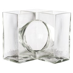 21st Century Ando Cosmos Vase in Crystal by Tadao Ando