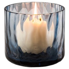 21st Century Night in Venice Glass Candleholder in Grape by Venini