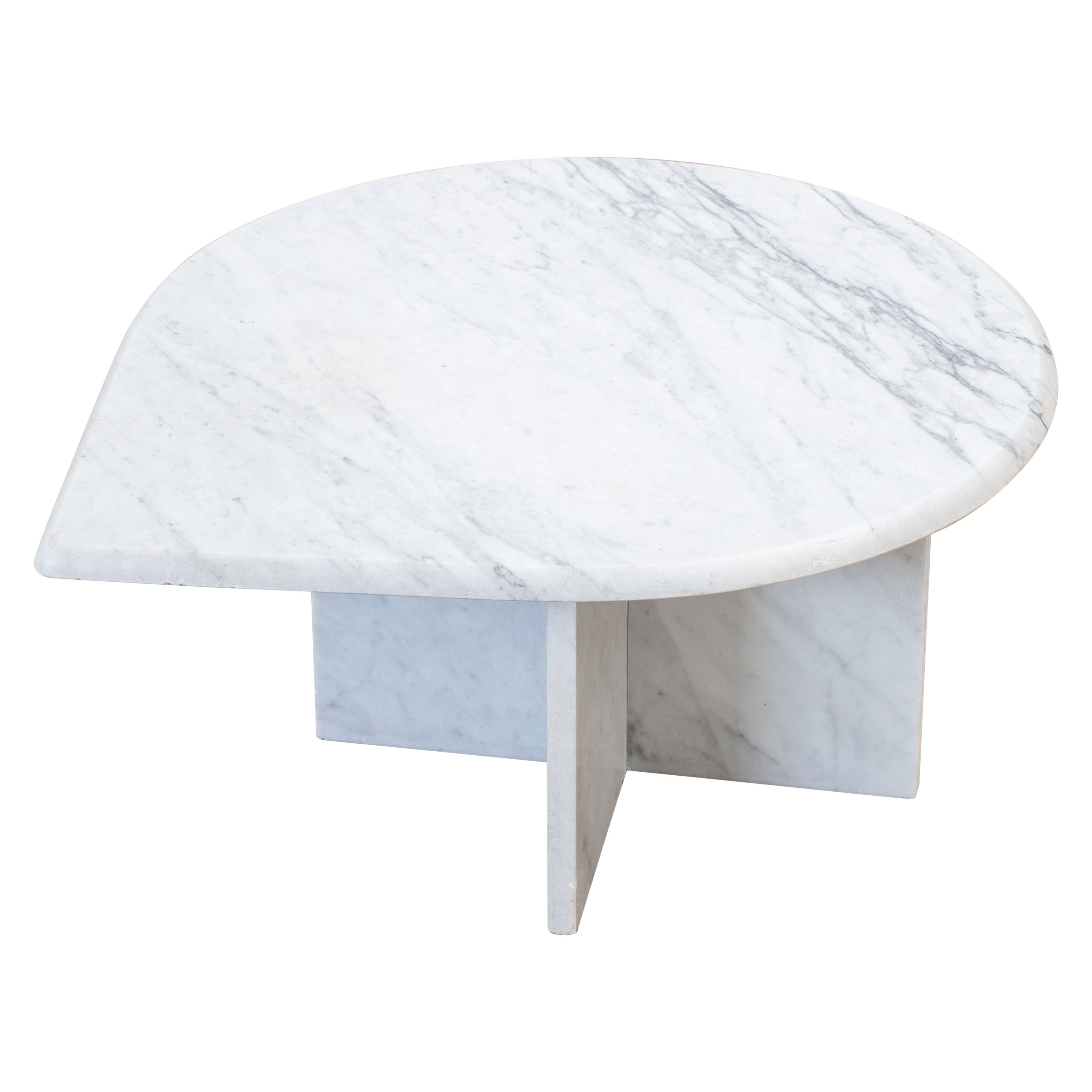 Table basse italienne en marbre, 1970