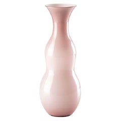 Grand vase Pigmenti du 21e siècle en verre opale soufflé en améthyste de Venini