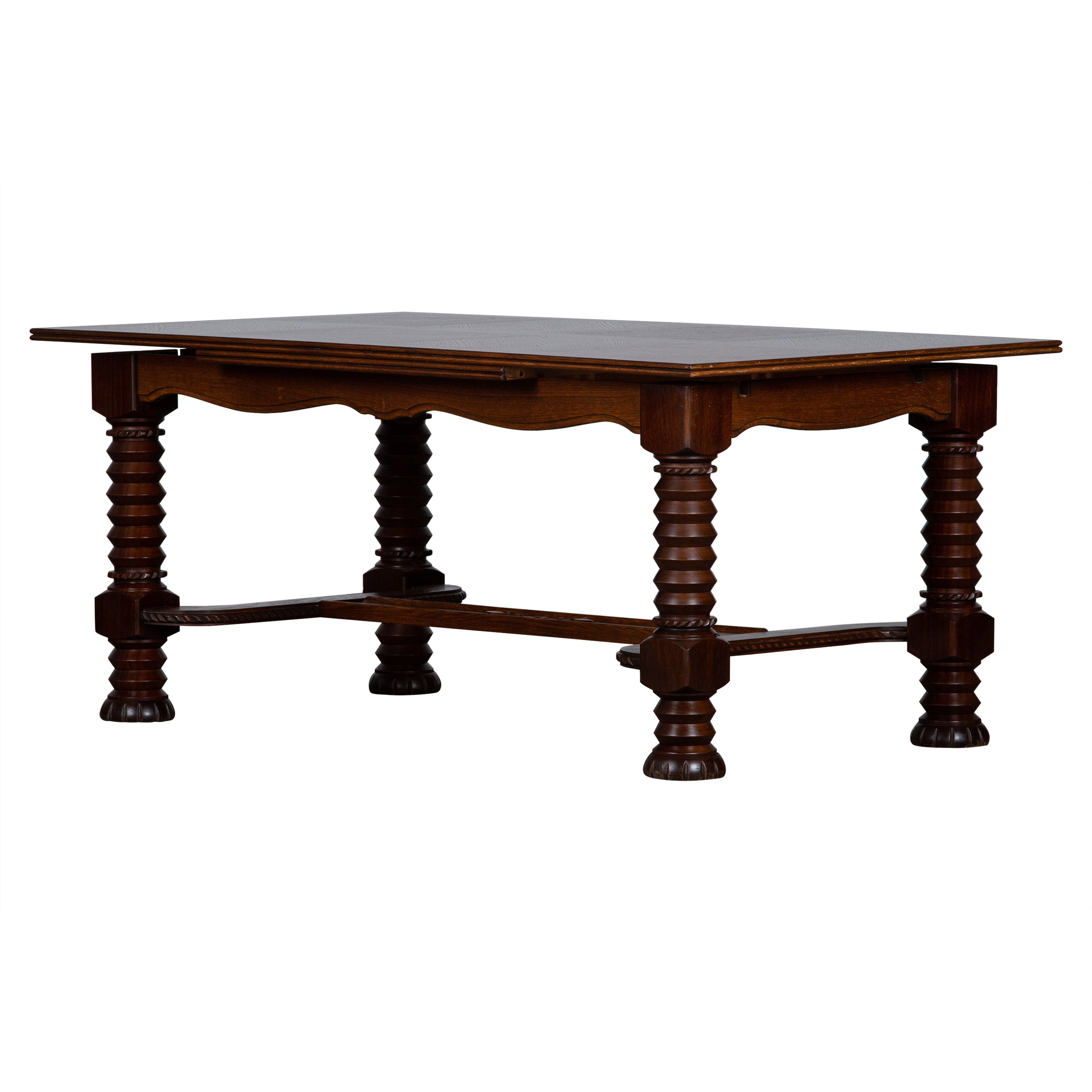 Mahogany Table, 1940s, France For Sale