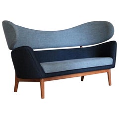 Finn Juhl Baker Sofa, Wood and Fabric by House of Finn Juhl