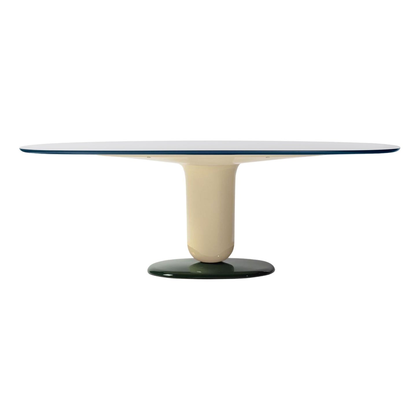 Jaime Hayon Ivory Contemporary 220 Explorer Dining Table by BD Barcelona For Sale