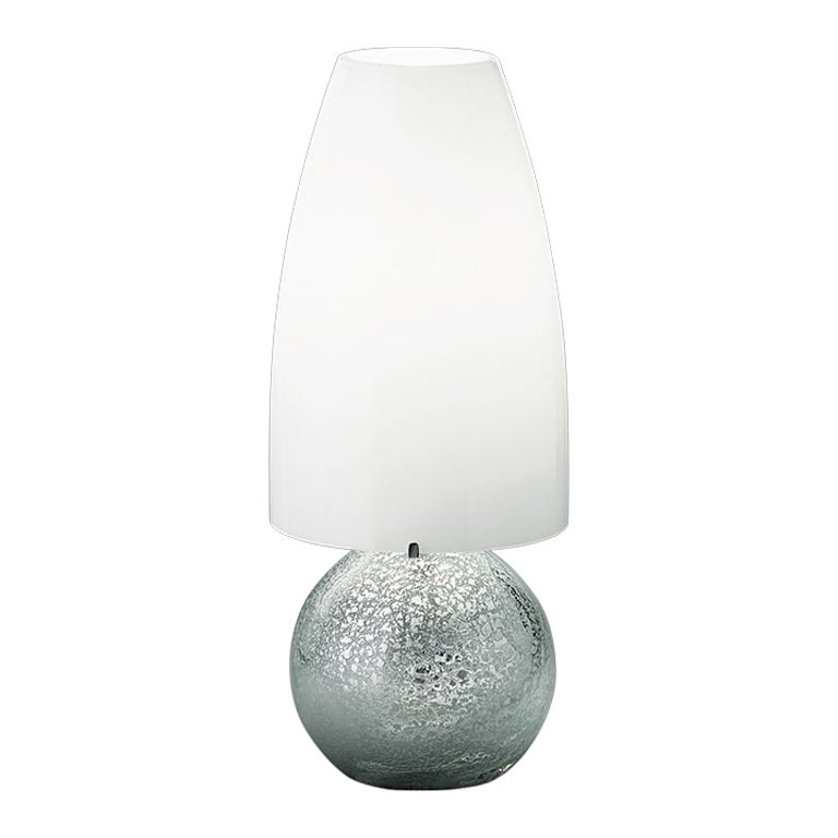 21st Century Argea Small Table Lamp in Milk-White by Venini