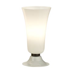 21st Century Anni Trenta Luce Small Table Lamp in Milk-White by Venini