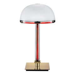21st Century Tolboi - Belboi - Stilboi Table Lamp in Milk-White/Red by Venini