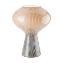 21st Century Fungo Massimo Table Lamp in Grey/Milk-White by Vignelli