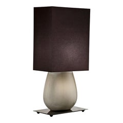 21st Century Sultani Small Table Lamp in Grey by Leonardo Ranucci