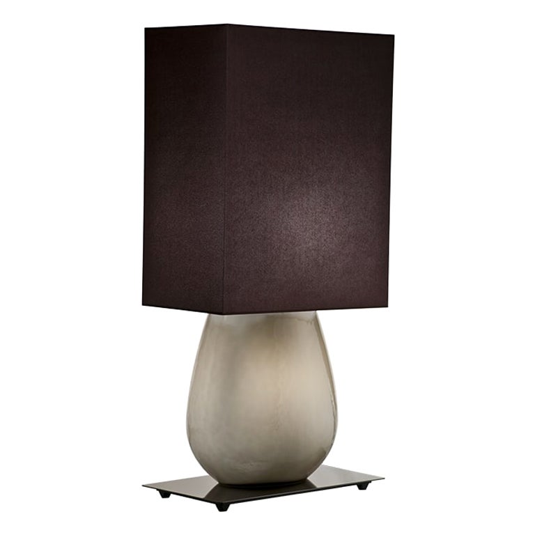 21st Century Sultani Large Table Lamp in Grey by Leonardo Ranucci For Sale