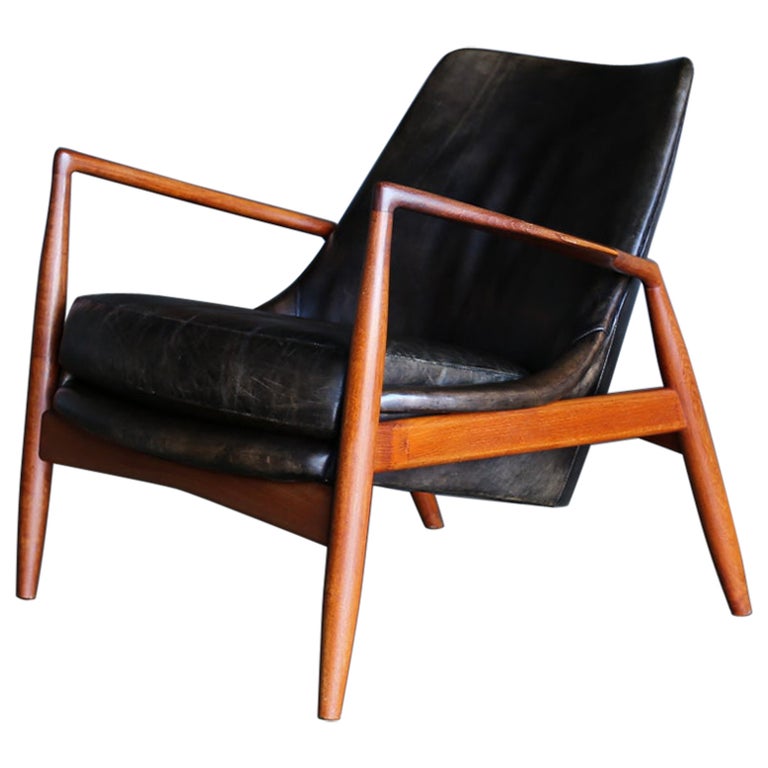 Ib Kofod-Larsen Seal Lounge Chair for OPE Möbler, circa 1960  For Sale