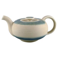 Retro Edith Sonne for Bing & Grøndahl, Glazed Stoneware Teapot, 1970's