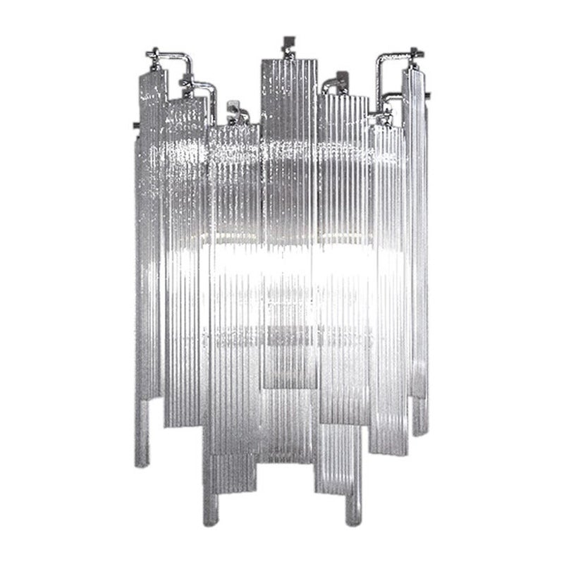 21st Century Nastri Wall Light in Crystal by Venini For Sale