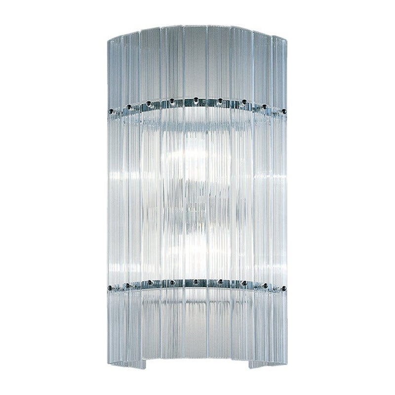 21st Century Nastri Wall Light in Crystal by Venini For Sale