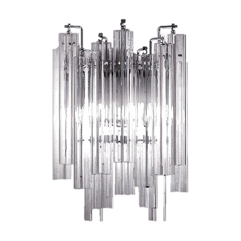 21st Century Trilobi Wall Light in Crystal by Venini For Sale