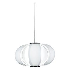 Coderch Mini Disa Methacrylate White Mid Cebtury Modern Hanging Lamp by Tunds