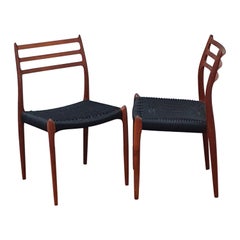 Vintage J.L. Moller 78s Chairs, Set of 2