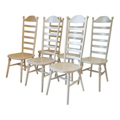 Used Lillemor Mannerheim, High-Back "Mona" Chairs, 6 Pcs, Nesto, Scandinavian Modern