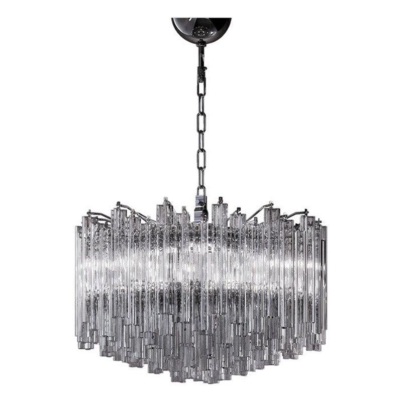 21st Century Trilobi Chandeliers in Crystal by Venini For Sale