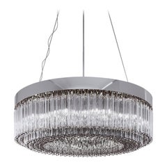 21st Century Light Shar Large Chandeliers in Crystal by Venini
