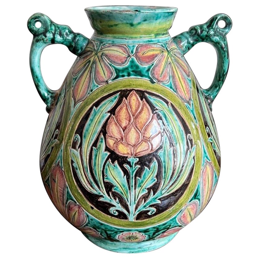 Della Robbia Vase