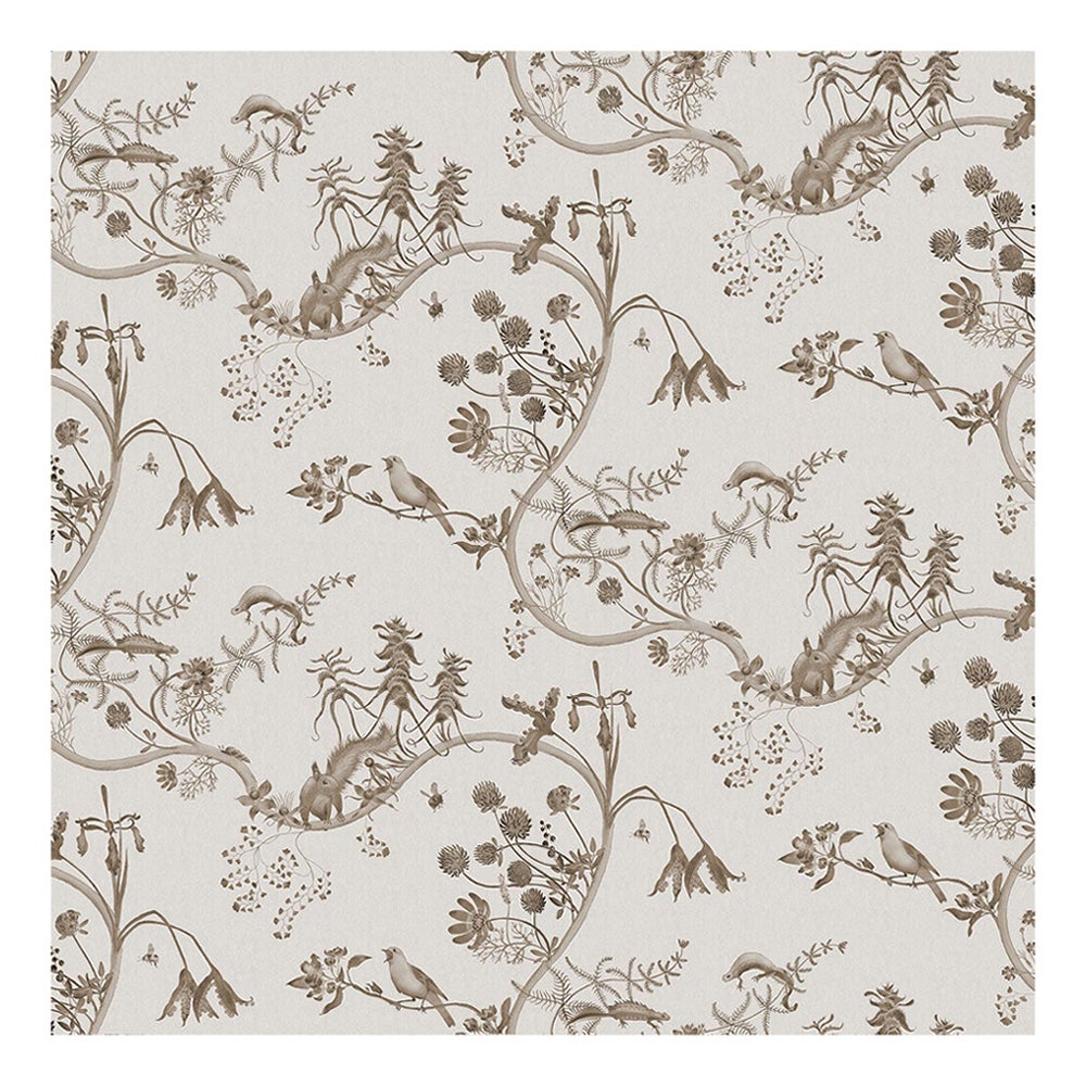Papel Pintado Toile Mercia Vines Botánico en Sepia