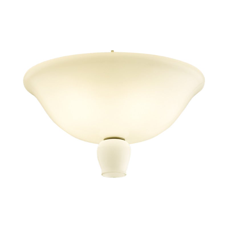 21st Century Anni Trenta Luce Ceiling Light in Straw-Yellow by Venini