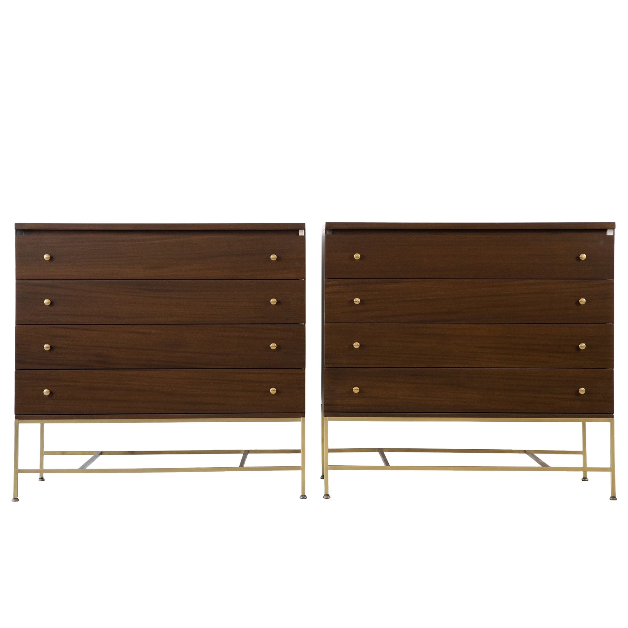 Pair of Paul McCobb Irwin Collection Chests for Calvin Group 1950s