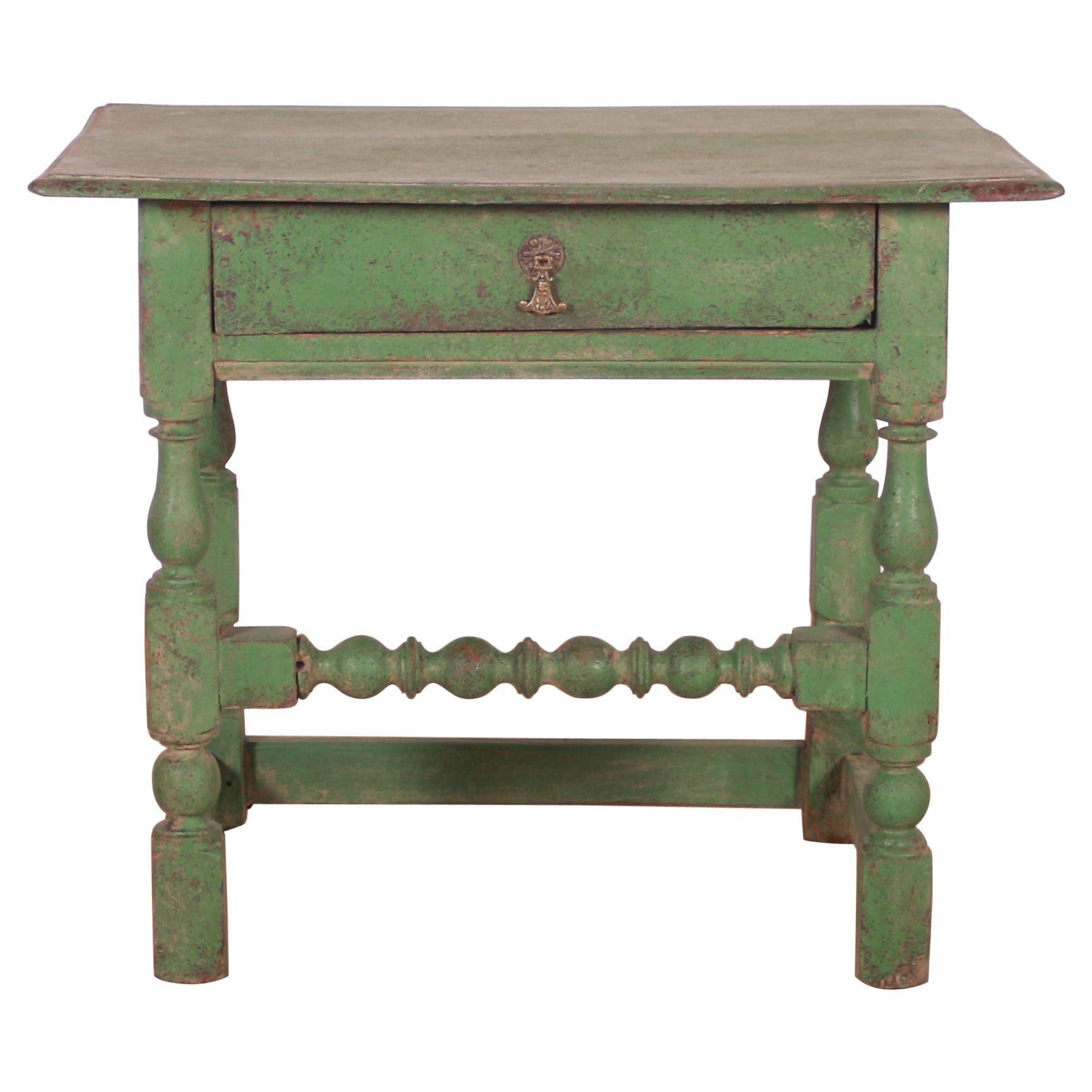 18th Century English Lamp Table For Sale