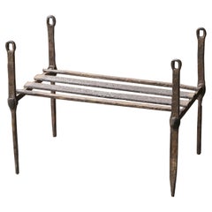 17th-18th Century French Fire Grate, Fireplace Grate