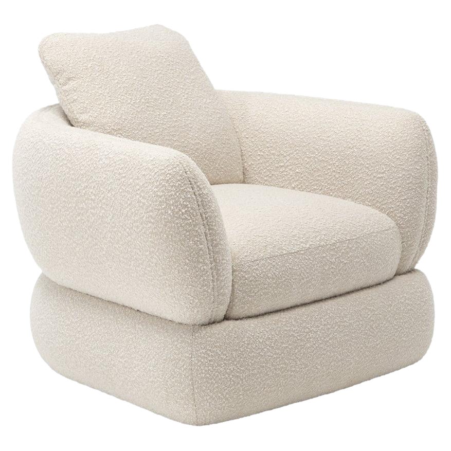 BELLAGIO Lounge Chair, Modern Curved Silhouette