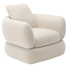 BELLAGIO Lounge Chair, Modern Curved Silhouette