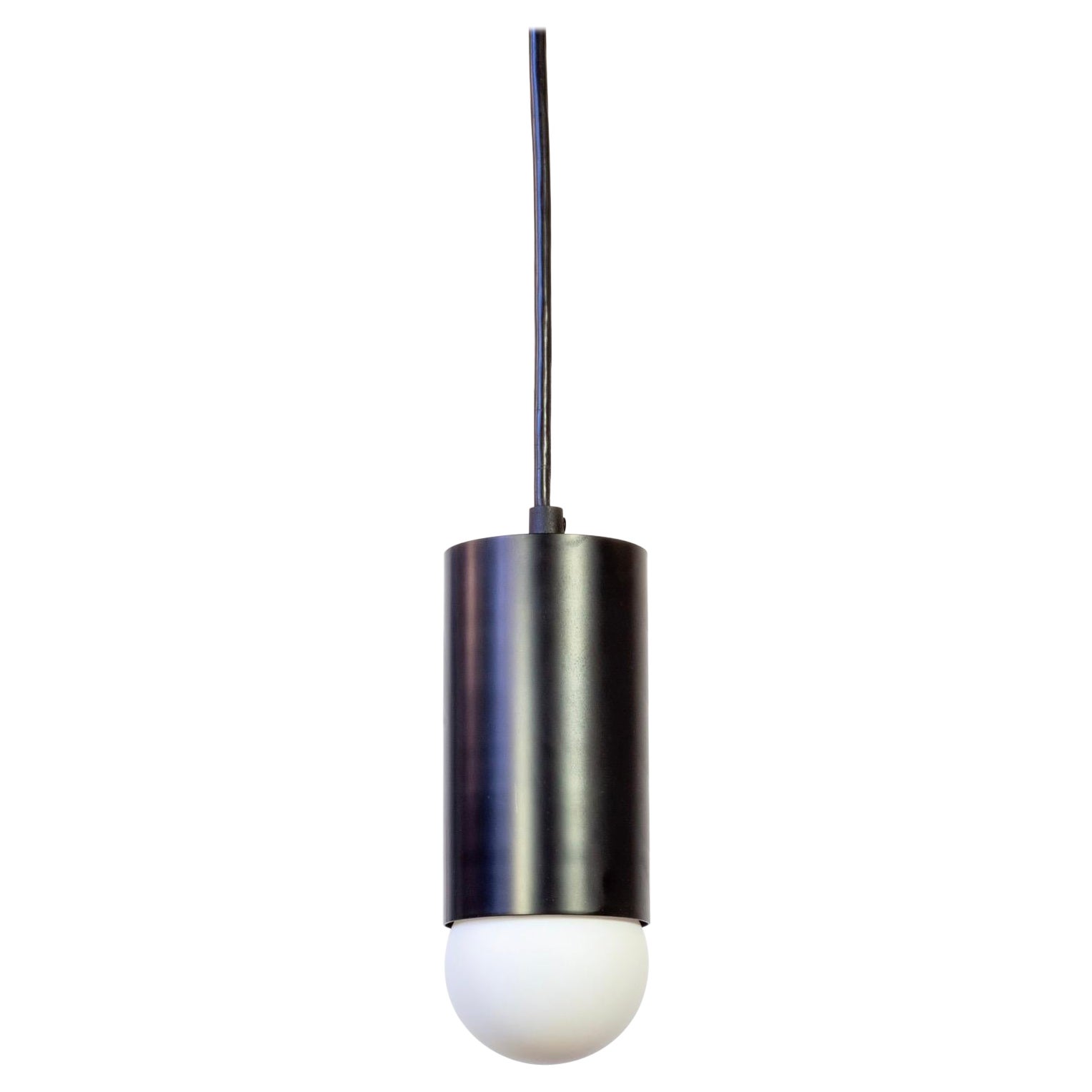 Deep Pendant by Research.Lighting, Black, Made to Order For Sale