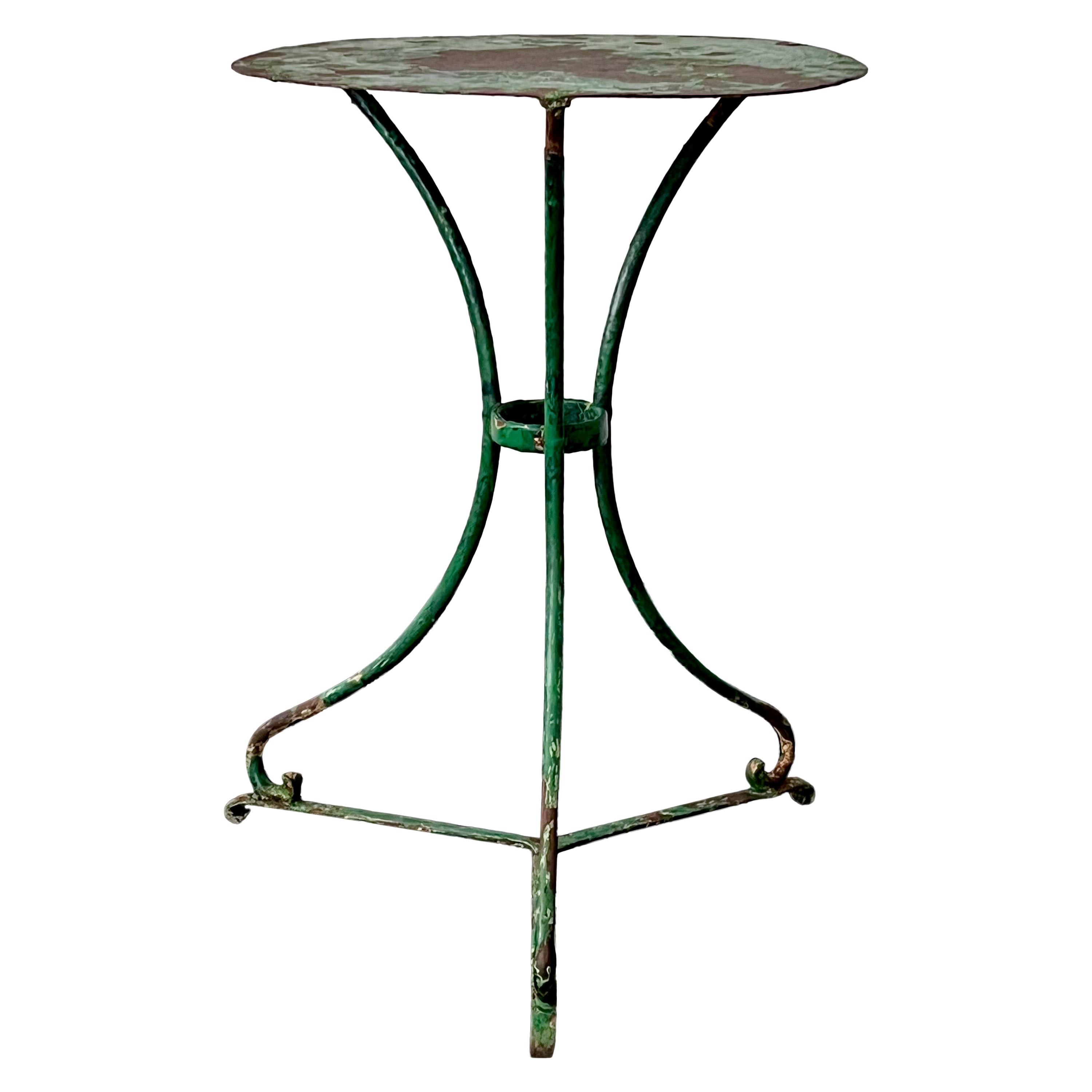 19th Century French Bistro Table For Sale