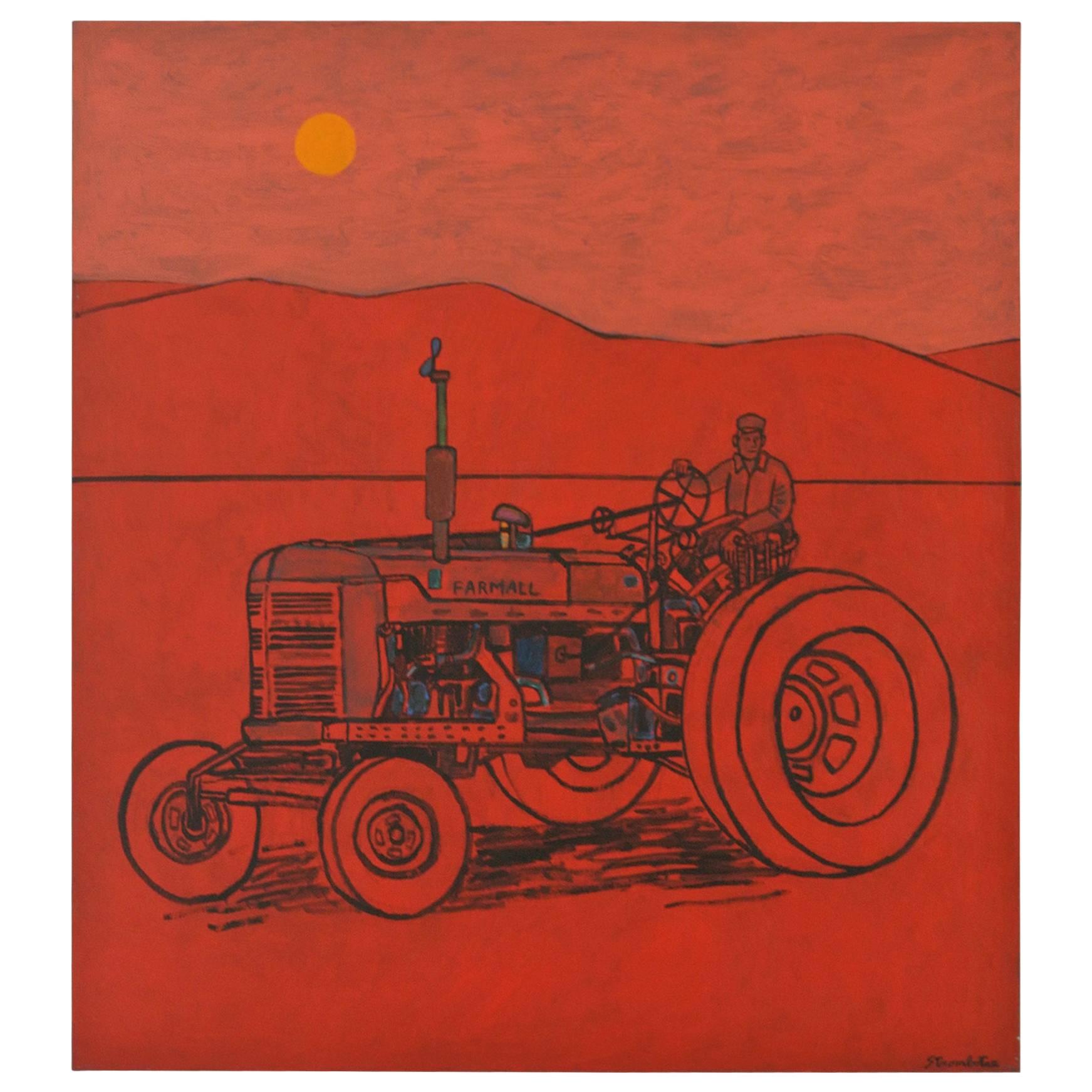 Big Tractor Painting