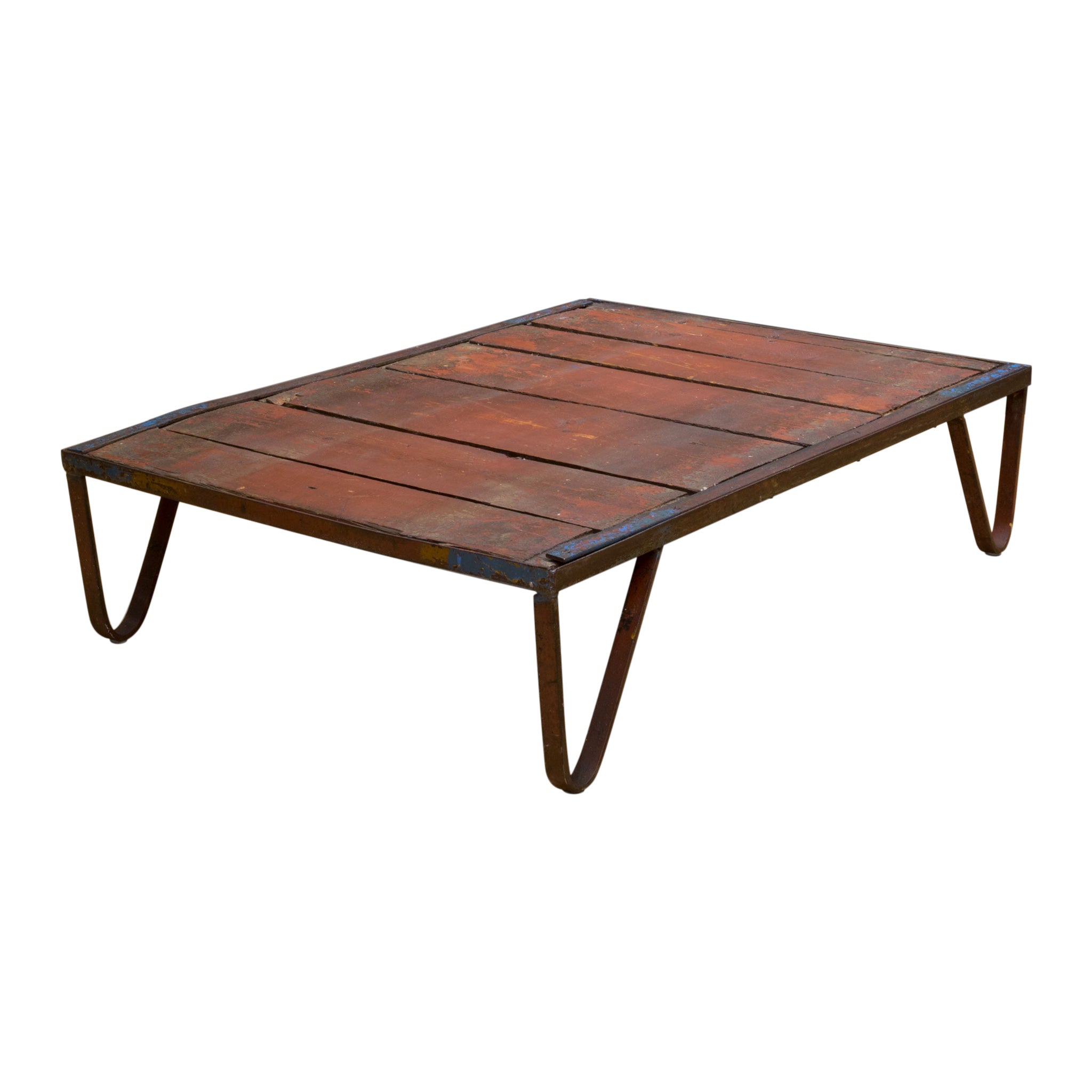 Early 20th c. Dutch Pallet Coffee Table, c.1940 For Sale