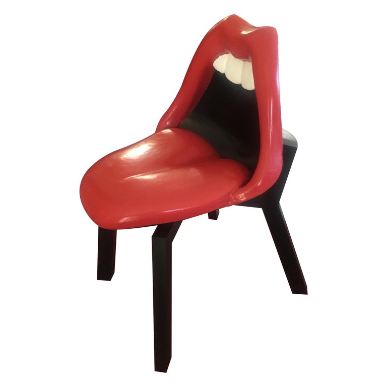 The Tongue and lip chair, Denmark 2021 For Sale at 1stDibs