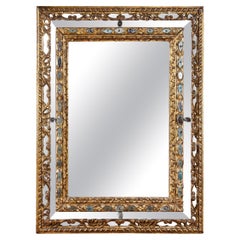 Northern Italian Gilt-Wood Mirror