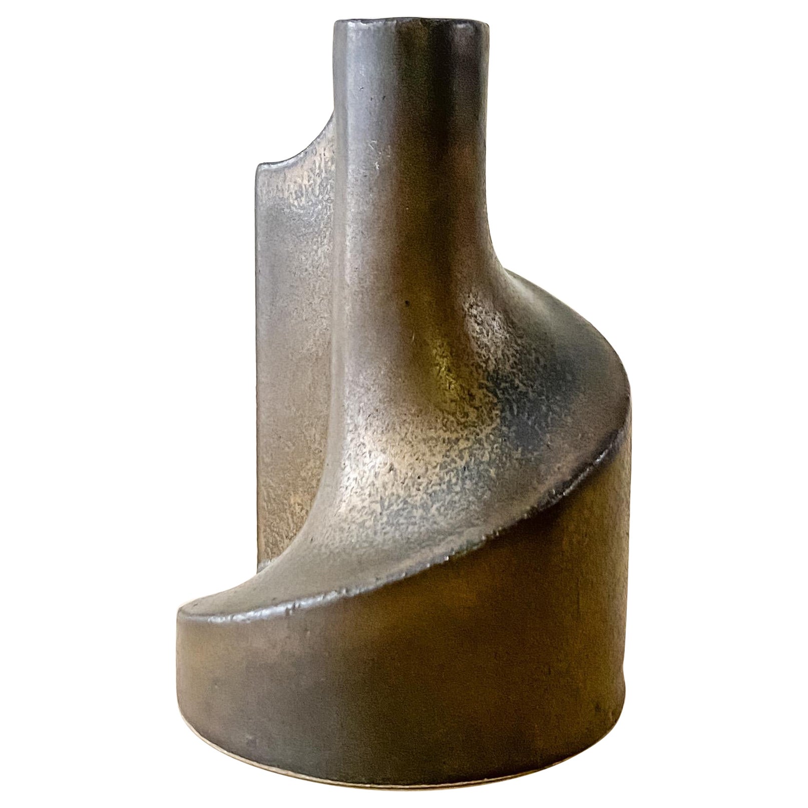 Porte-bougies Jan van der Vaart en céramique des années 1970